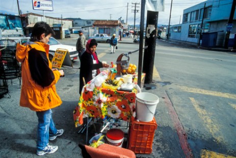 Obstverkäuferin in Tujuana