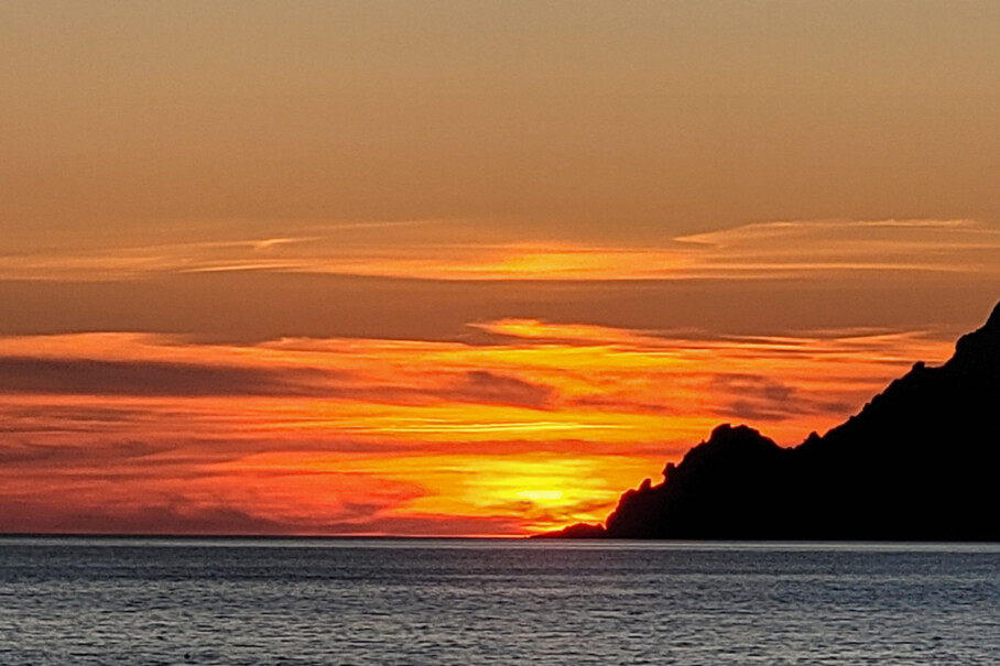 Sonnenuntergang in Porto