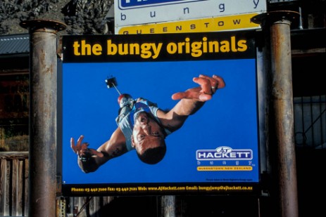 Hackett Bungy in Queenstown