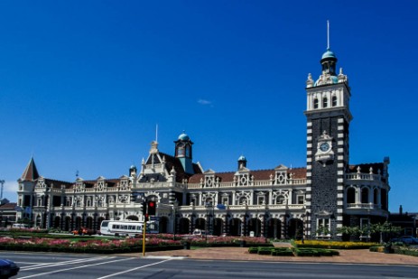 Historischer Bahnhof in Dunedin