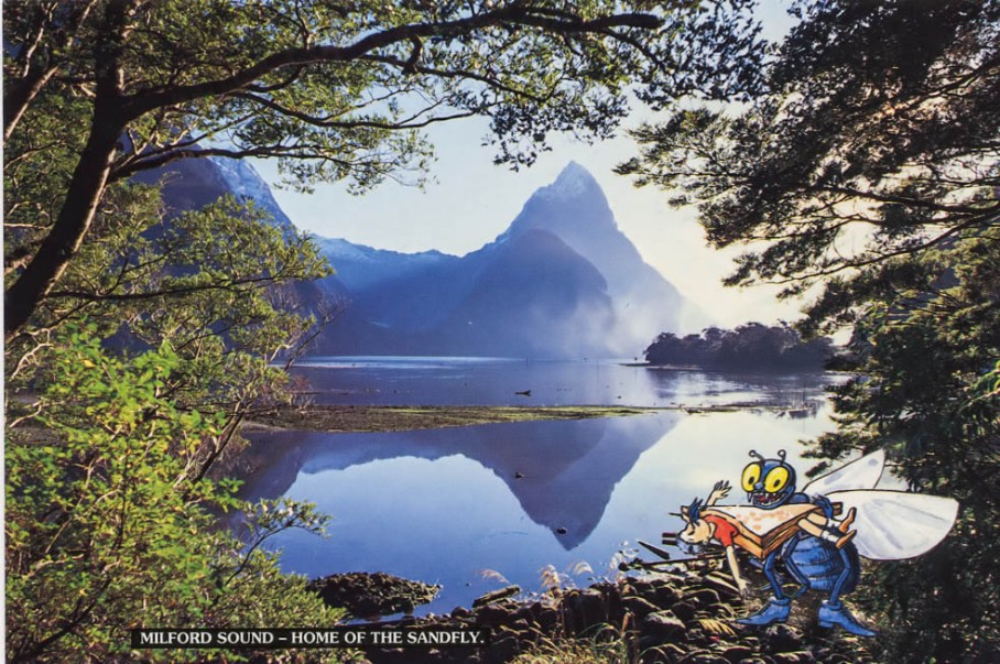 Milford Sound - Home of the Sandfly