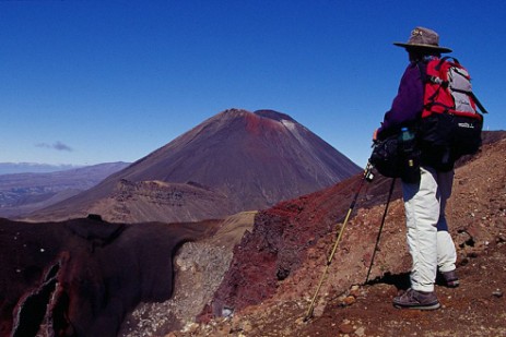 Mount Ngarahoe im Tongariro Nationalpark