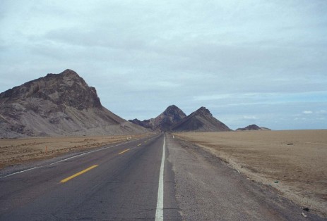 Vulkanlandschaf im Osten der Baja California