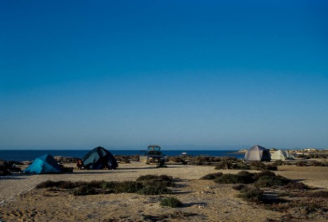 Campingplatz in Laguna San Ignacio